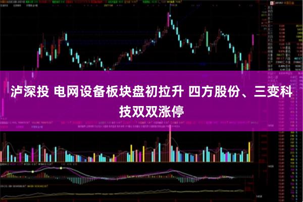 泸深投 电网设备板块盘初拉升 四方股份、三变科技双双涨停